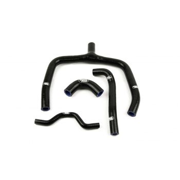 COOLANT HOSE 4 PIECE KIT BLACK 09-16 KAWASAKI 250 KX F 'Y' RACE DESIGN SAMCO KAW-33-BK