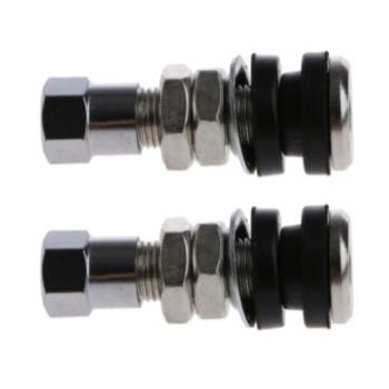 (PACK OF 2) TUBELESS BOLT ON TYRE VALVE, 10mm x 33mm 0.327" TR161 819