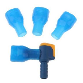 3pcs Drink Tube Connector + Bite Valves, Hydration Bladder Pack Mouth Pieces, Note. This is not made by Camelbak