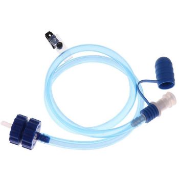Water Bottle Hose Hydration Reservoir Pack, BITE VALVE WITH HOSE CLIPS, Note. This is not made by Camelbak