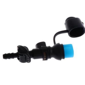 STRAIGHT ON-OFF SWITCH HYDRATION PACK BITE VALVE WITH DUST COVER THIS IS NOT MADE BY CAMELBAK