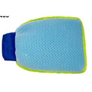CLEANING 2-IN-1 WASH MITT, MICROFIBRE & SPONGE
