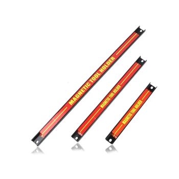 3-PIECE MAGNETIC TOOL HOLDER BAR SET 200mm 300mm 460mm WALL MOUNTED STEEL RACK