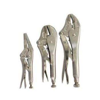 SELF LOCKING VISE GRIP PLIERS SET OF 3