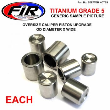 TITANIUM CALIPER PISTON 26x29mm EACH, BREMBO KTM 25.94x29.36mm, 77713083000