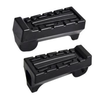 FRONT RUBBER FOOTRESTS 2005-PRESENT YAMAHA YBR125 YBR 125 5VL-F7413-00