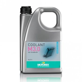 4LT M3.0 COOLANT OAT READY TO USE, MOTOREX 7300449 RED, BOX = 4