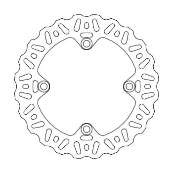 DISC BRAKE REAR SHERCO 250-510, MOTOMASTER 110878