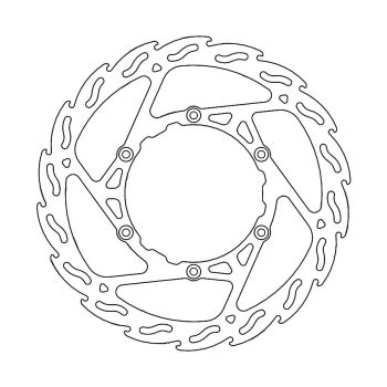 DISC BRAKE FRONT YAMAHA WRF 20-21, FLAME DISC MOTOMASTER, 110809