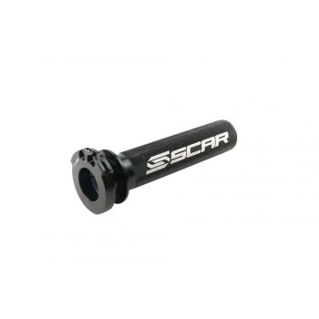 THROTTLE TUBE / BEARING YZF / WRF, SCAR RACING TT103 BLACK, ALUMINIUM CNC BILLET 2-STROKE