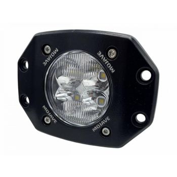 TIGER LIGHTS - SINGLE FLUSH MOUNT LED SPOT LIGHT 3" 12/24V MOJAVE TLM3-FM