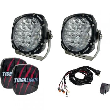 TIGER LIGHTS - DUAL LED SPOT LIGHT KIT 8" 12/24V MOJAVE TLM8-KIT