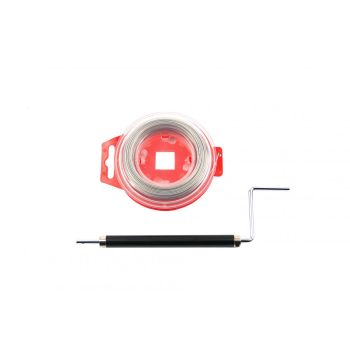 SAFETY LOCK GRIP WIRE 30m STAINLESS STEEL WITH WINDING TENSION HANDLE TOOL