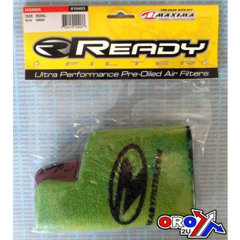 AIR FILTER 2000-2010 XR650R, READY 2 RACE OILED HONDA