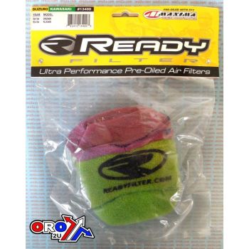 AIR FILTER 03-10 KLX400 DRZ400, READY 2 RACE OILED