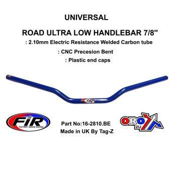 ROAD ULTRA LOW HANDLEBAR 7/8'', S/BIKE SPORTS UNIVERSAL BLUE,  / REN REF : 758-01