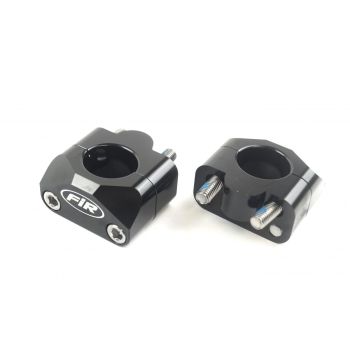 CLAMP SET 28.6 UNIVERSAL 22.8 TO 28.6 ALLOY BLACK