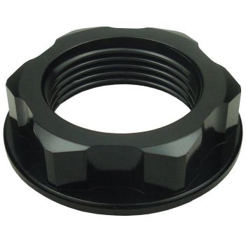 M22x1.00mm STEM NUT EACH BLACK, ALUMINIUM / KX KLX KDX CR RM, / CNC