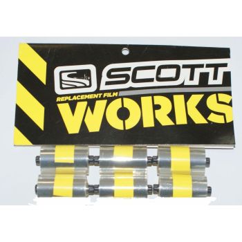 SCOTT WRKS FILM PK/6, 31mm STD, ROLL OFF FILM, PACK