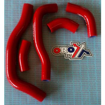 HOSE KIT/5 05-08 CRF450R RED, SILICONE RADIATOR HOSE HONDA