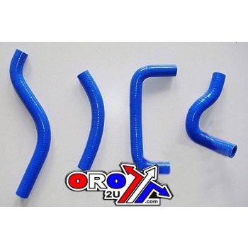 HOSE KIT/4 05-06 RMZ450 BLUE, Silicone RADIATOR PIPE SET