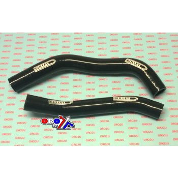 HOSE KIT 2pcs 02-20 YZ85 BLACK, SILICONE RADIATOR YAMAHA