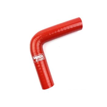SILICONE HOSE 19MM 90 BEND, RED, UNIVERSAL AIR, WATER, INTAKE