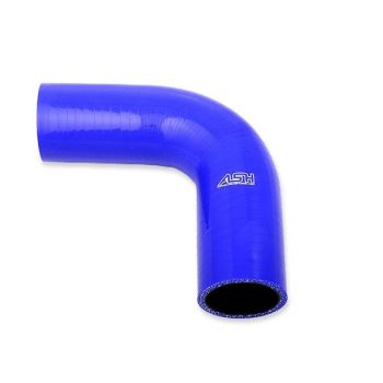 SILICONE HOSE 22MM 90 BEND, BLUE, UNIVERSAL AIR, WATER, INTAKE