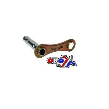 PLUG WRENCH 16-18mm x 140, DOUBLE HEXAGON BUZZETTI 4856