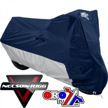 DELUXE ALL SEASON NAVY LARGE, MOTORCYCLE BIKE COVER, MC-902-03-LG