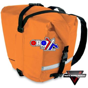 SADDLEBAGS ADVENTURE DRY, NELSON-RIGG SE-2060-ORG