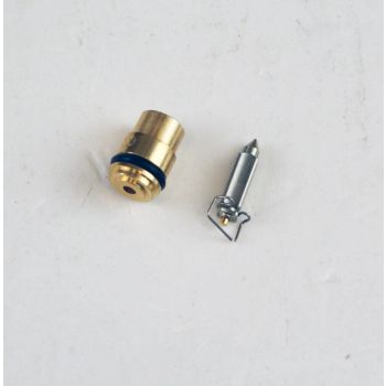 FLOAT VALVE ASSEMBLY Mikuni, 13370-43250, 13370-19B00, K&L 18-4657, 13370-05320