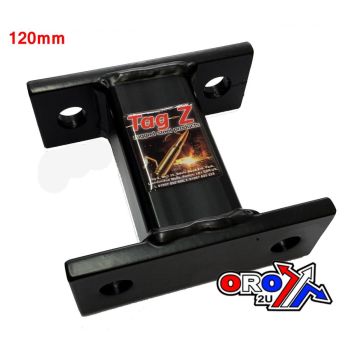 120mm SPACER FOR CAR RACK, !!! DON'T TOW WITH THIS PRODUCT !!!, HITCH SPACER 90mm CENTERS UK