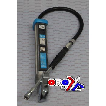 AIR LINE TYRE INFLATOR + GAUGE, 0 - 160psi High quality