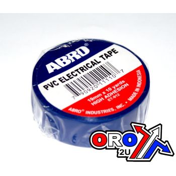 Blue PVC Electrical Insulation Tape 19mm x 10 yards