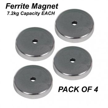 36mm FERRITE MAGNET 7.2Kg, PACK OF 4 /106307