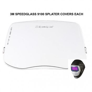 3M SPEEDGLASS OUTER COVERS, 9100X EACH MASK COVER WELDING, EACH / 526000 3M