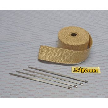 50mm EXHAUST WRAP 10M, Manifold Downpipe High temperature Tape, BTE100C