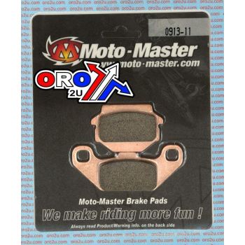 BRAKE PADS STD MOTO-MASTER, SEMI-METALLIC STD 091311