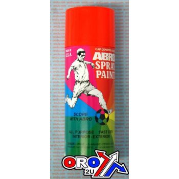 SPRAY PAINT FLUORESCENT ORANGE, ABRO 101
