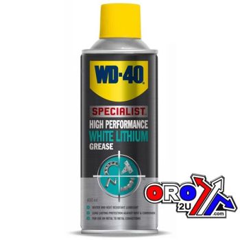 WD40 White Lithium Grease 400ml 44391, 01-411