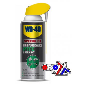 WD40 HP PTFE Lubricant - 400ml 44397, 01-414