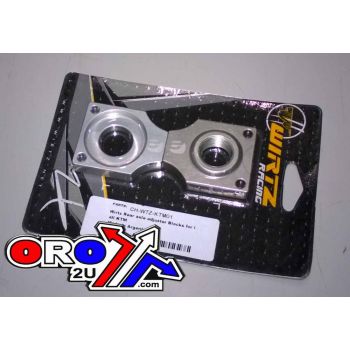 AXLE BLOCKS KTM SILVER, CH-WTZ-KTM01
