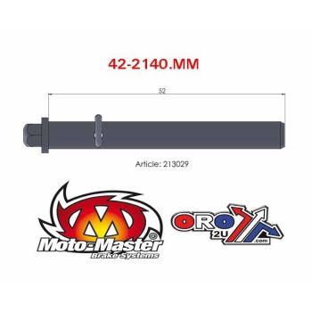 BRAKE PAD PIN FRONT / REAR, MOTO-MASTER 213029
