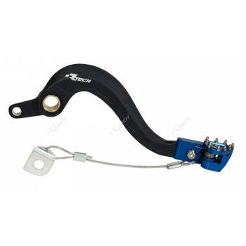 BRAKE PEDAL REAR HUSQ 16, RTECH R-LEVFRHSQ0002, LEVFRHSQ0002