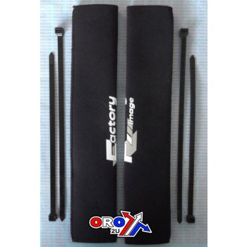 BLACK FORK SAVERS FACTORY 45mm, NEOPRENE FORK SEAL