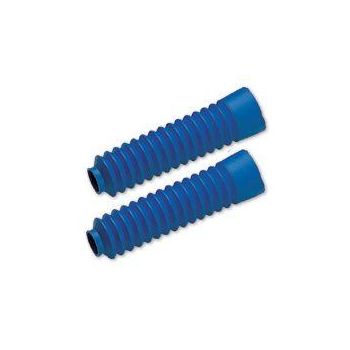 250mm FORK BOOT SET BLUE