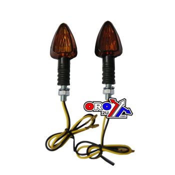INDICATORS SMOKE LENS PAIR, Bulbs 12v,23W, 121408385