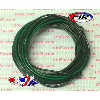 ELECTRICAL WIRE BLACK/GREEN 4 METRE, 0.75mm sq / 14 Amp Capacity.