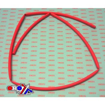 HEAT SHRINK TUBING 6mm x 1MTR, RED